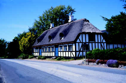 Fachwerkhaus auf Fyn